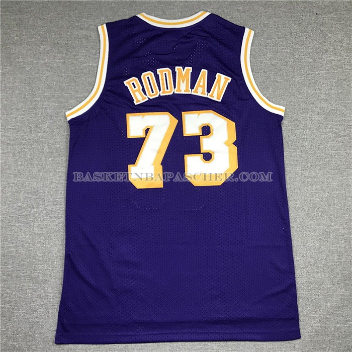 Maillot Los Angeles Lakers Dennis Rodman Mitchell & Ness 1998-99 Volet